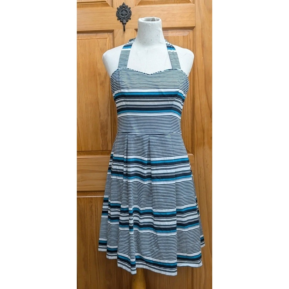 White House / Black Market Size 12 Women's Dress Halter Wedding Guest Party